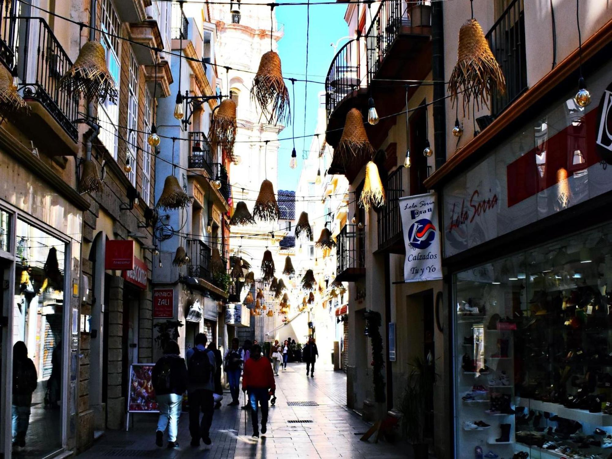 Esplendido Estudio En El Centro Historico De Malaga. Bagian luar foto